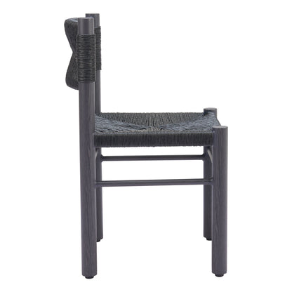 Iska Dining Chair (Set of 2) Black
