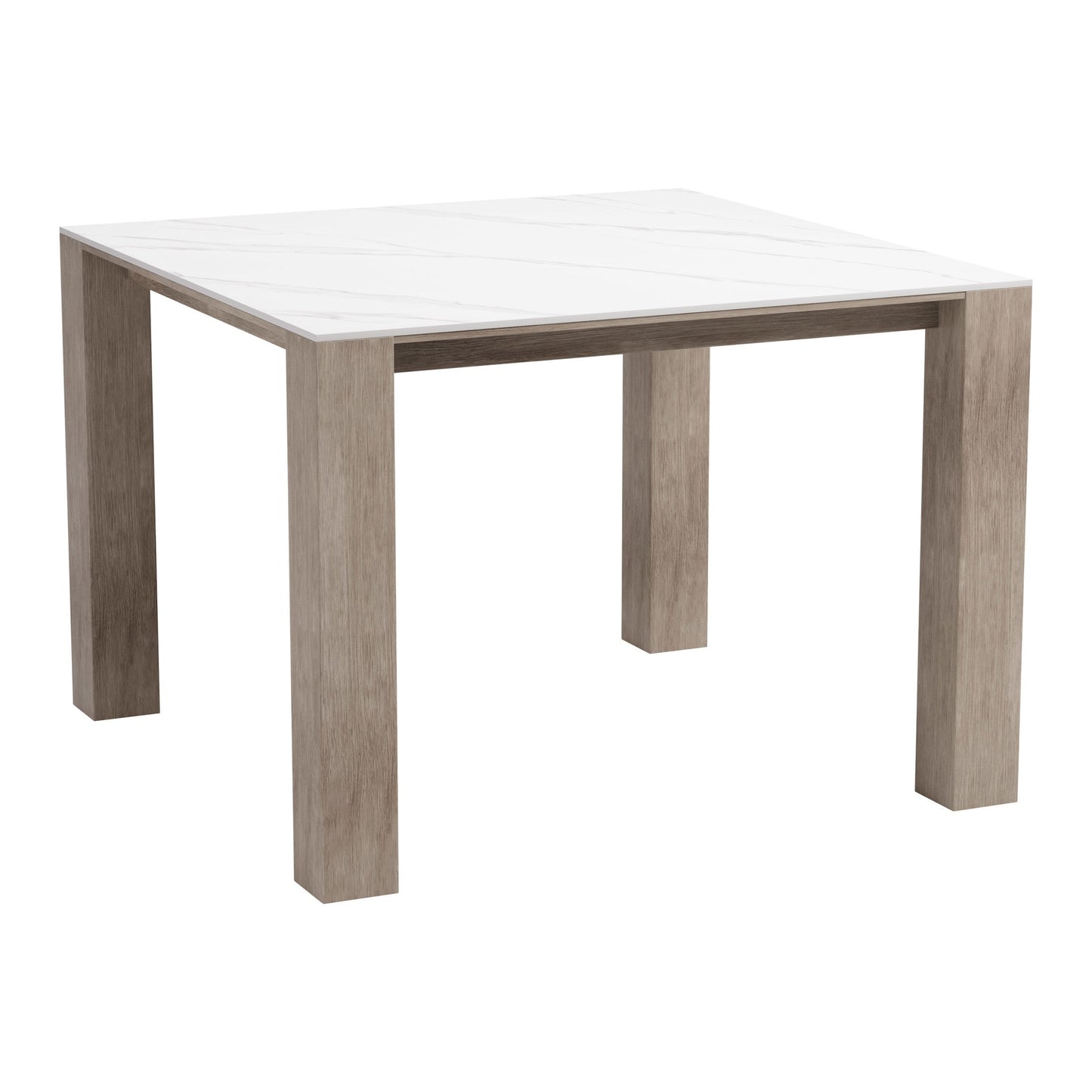 Leilani Square Dining Table (42") White