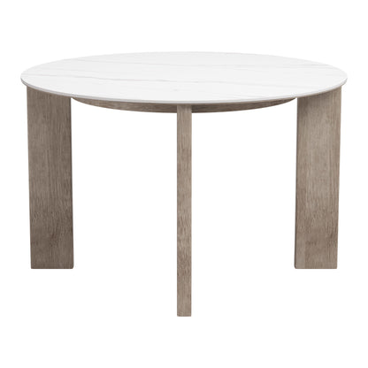 Oceanveil Round Dining Table White