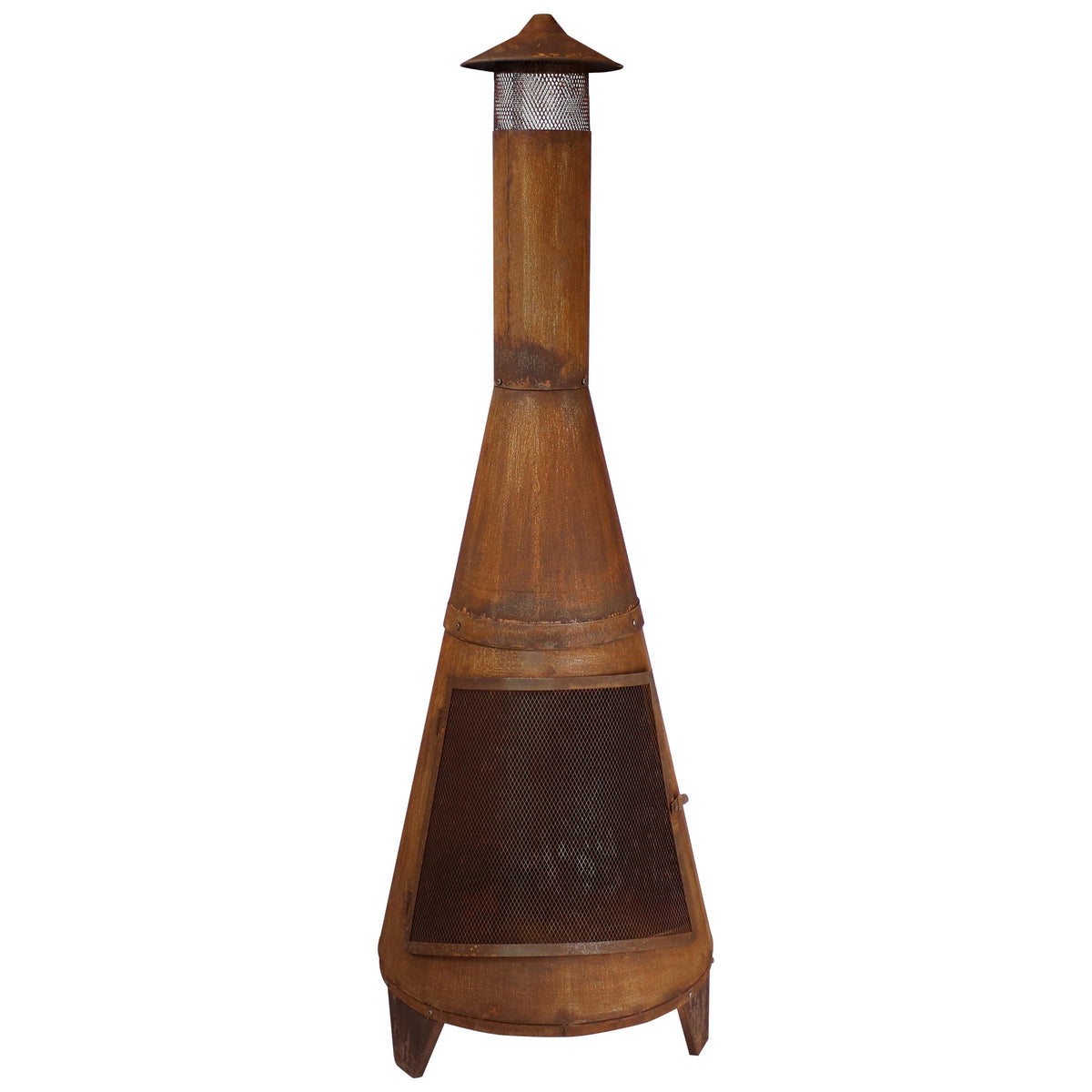 Sunnydaze 70" Chiminea Outdoor Fireplace