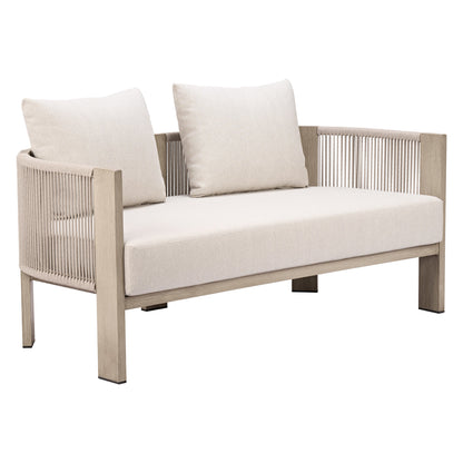 Sunlit Springs Sofa Gray
