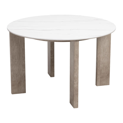 Oceanveil Round Dining Table White