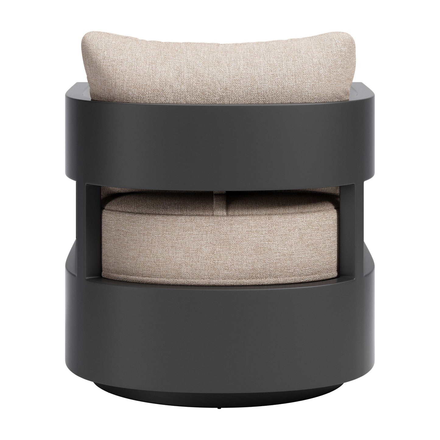 Foret Swivel Chair Black