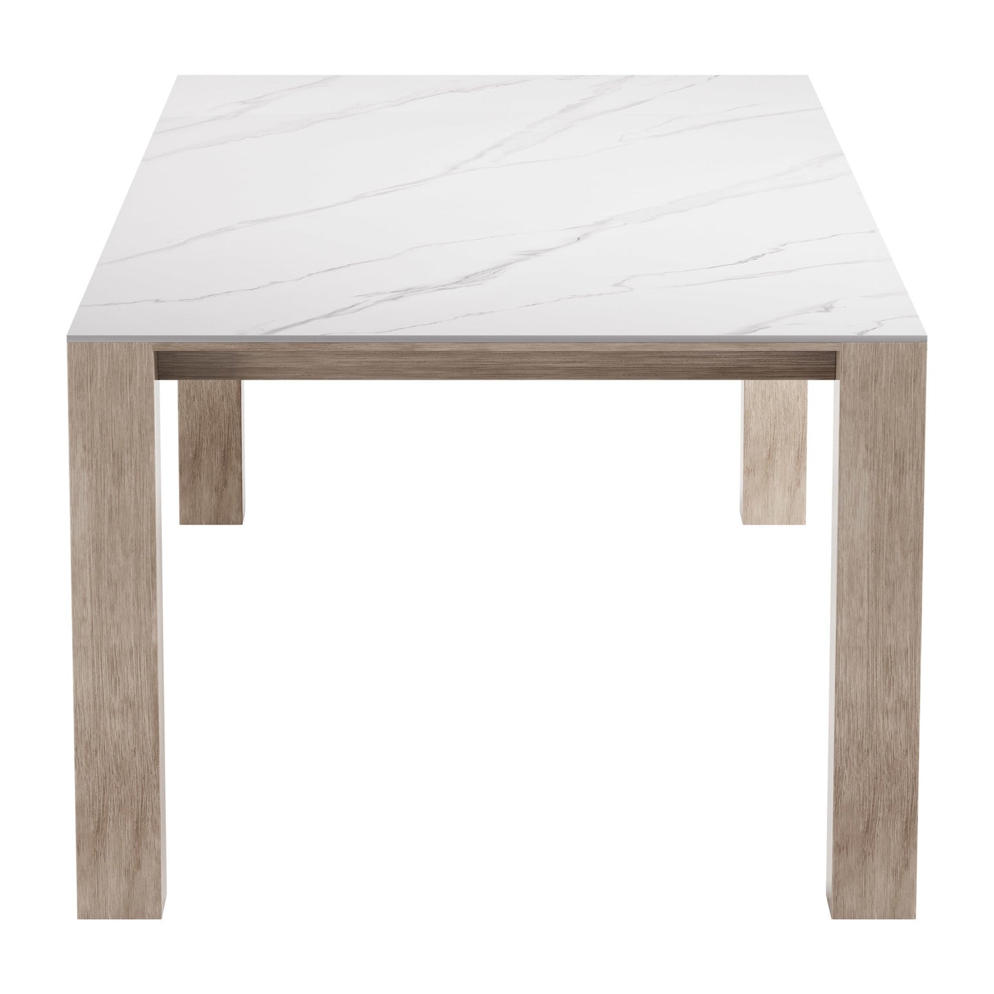 Leilani Rectangular Dining Table White