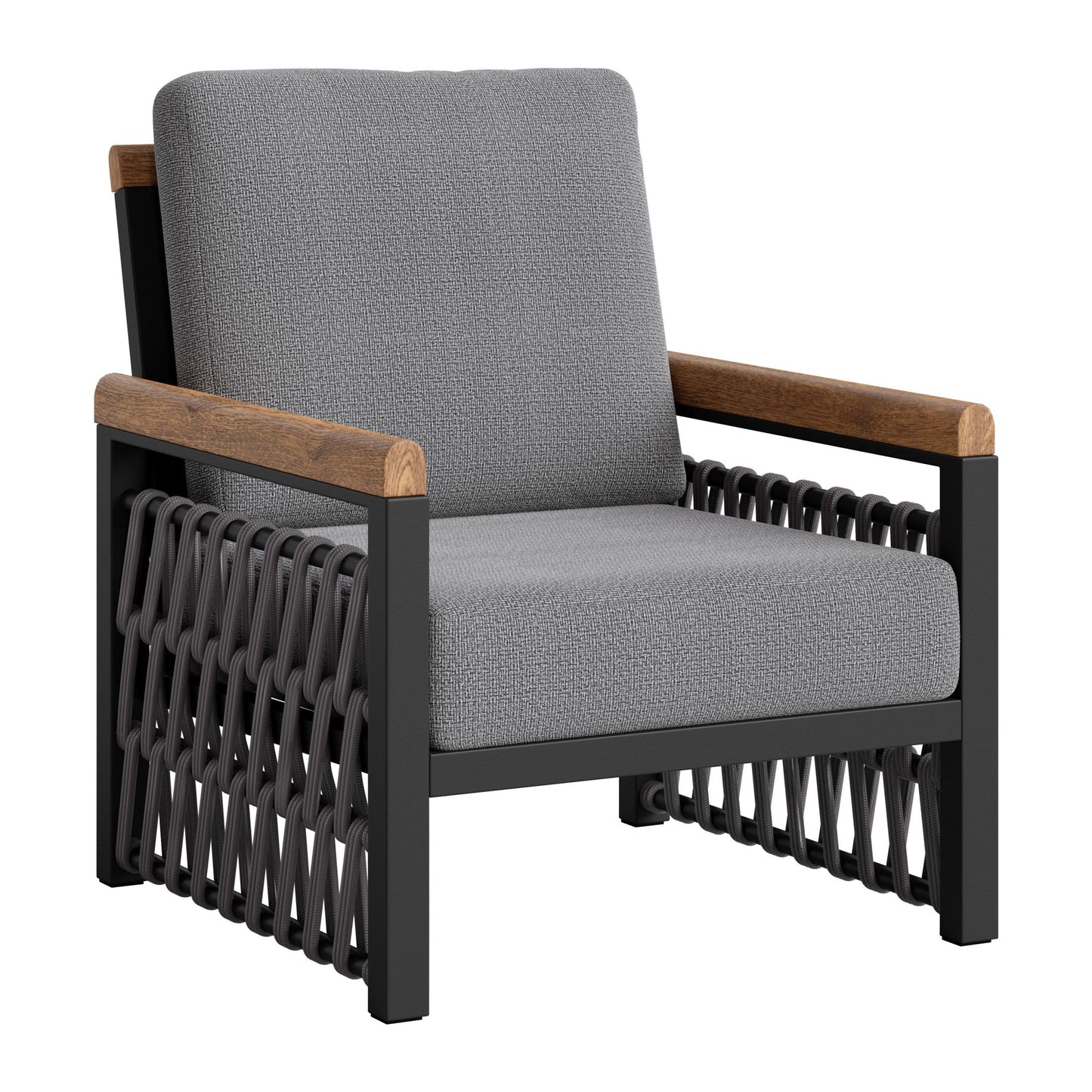 Naru Accent Chair Gray