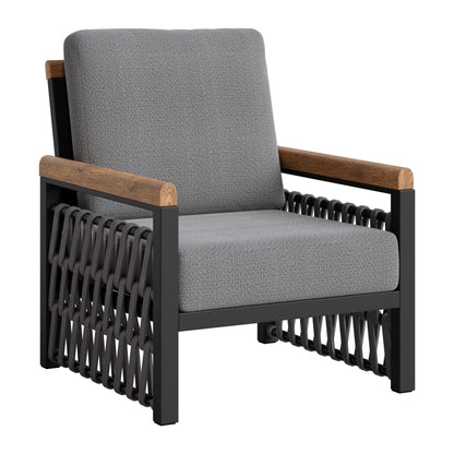 Naru Accent Chair Gray