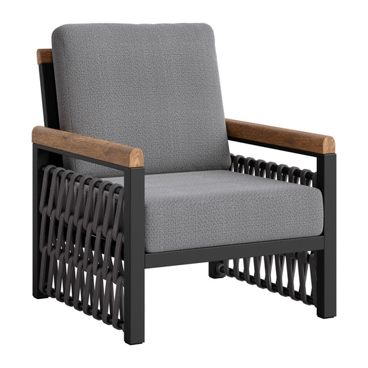 Naru Accent Chair Gray