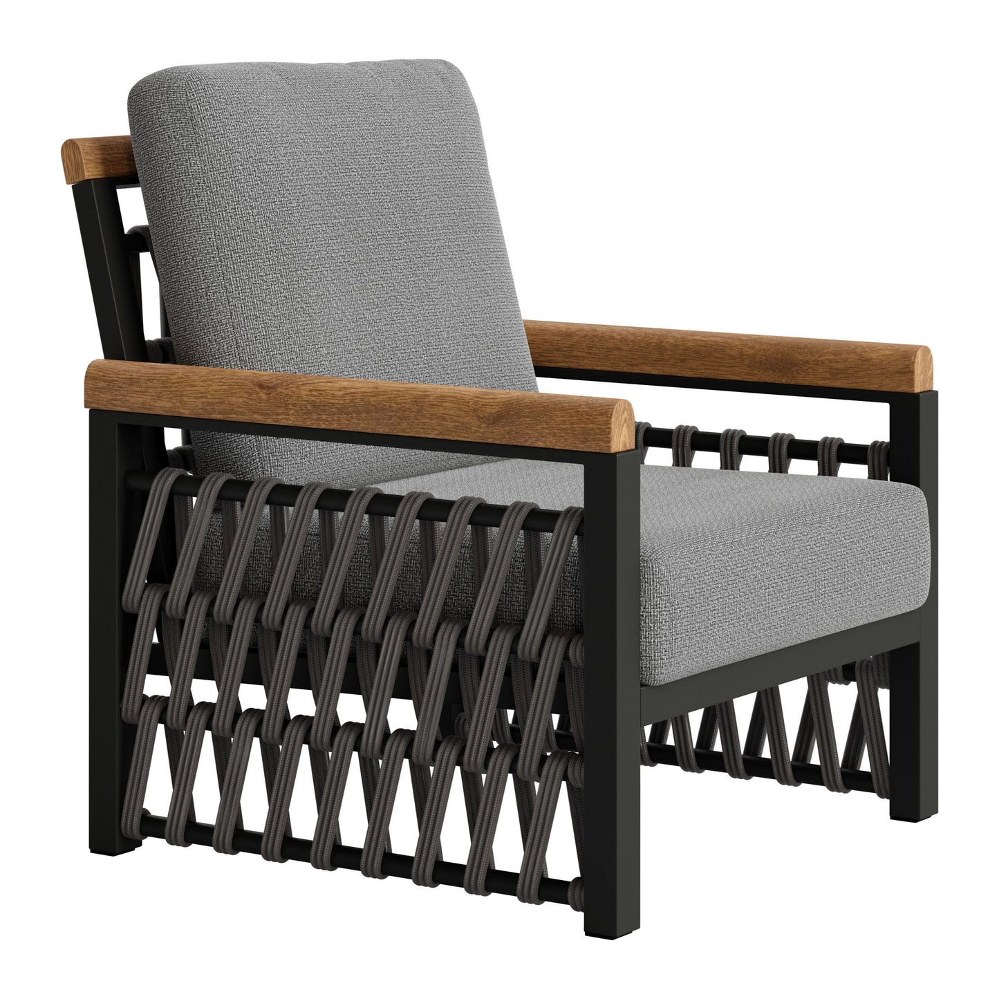 Naru Accent Chair Gray