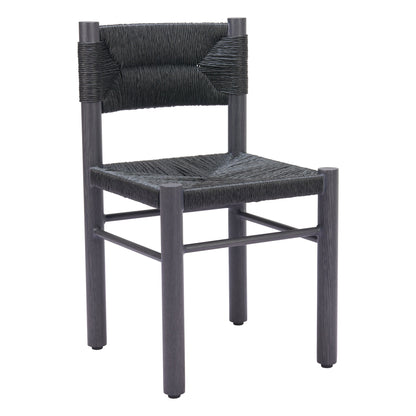 Iska Dining Chair (Set of 2) Black
