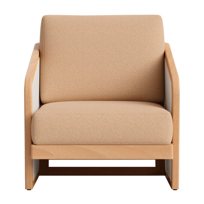 Sakina Lounge Chair Brown