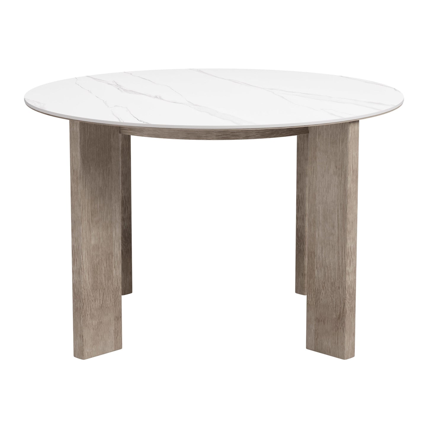Oceanveil Round Dining Table White