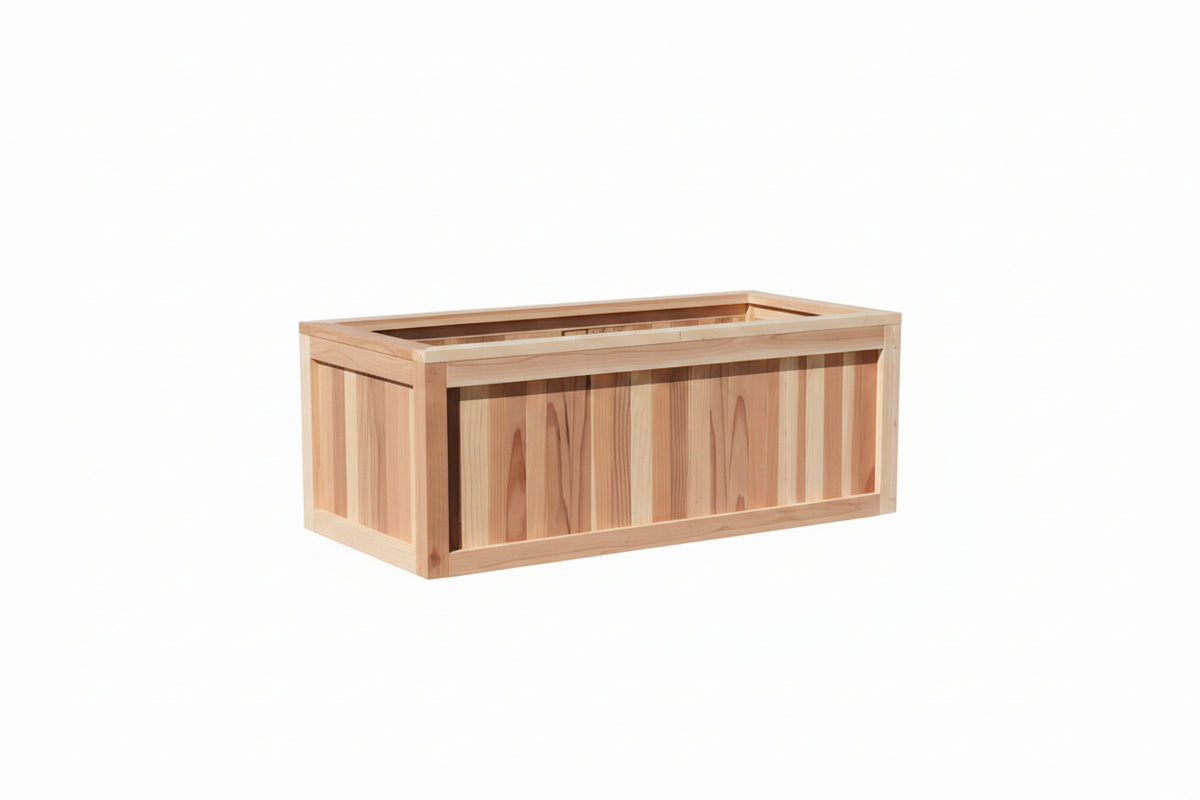 San Danielle Solid Redwood Planter Box