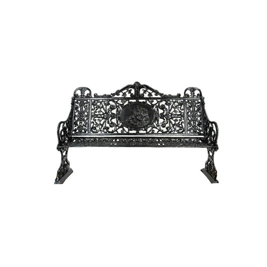 Ornamental Iron Garden Bench