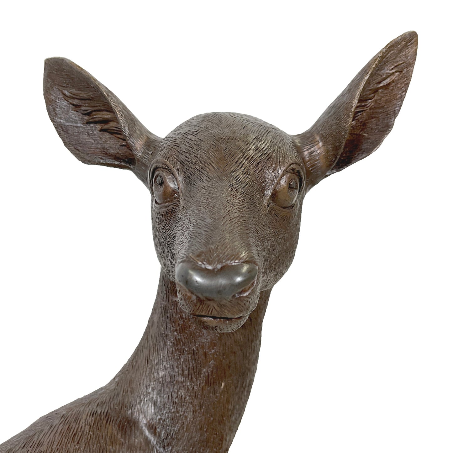 Fawn Bronze Statue - Alice