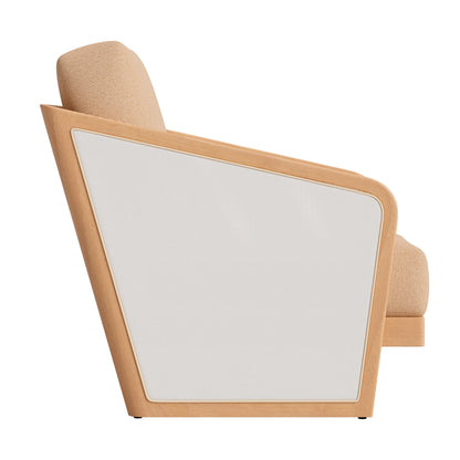 Sakina Lounge Chair Brown