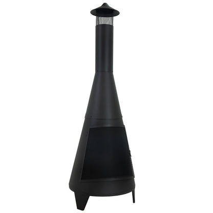 Sunnydaze 70" Chiminea Outdoor Fireplace