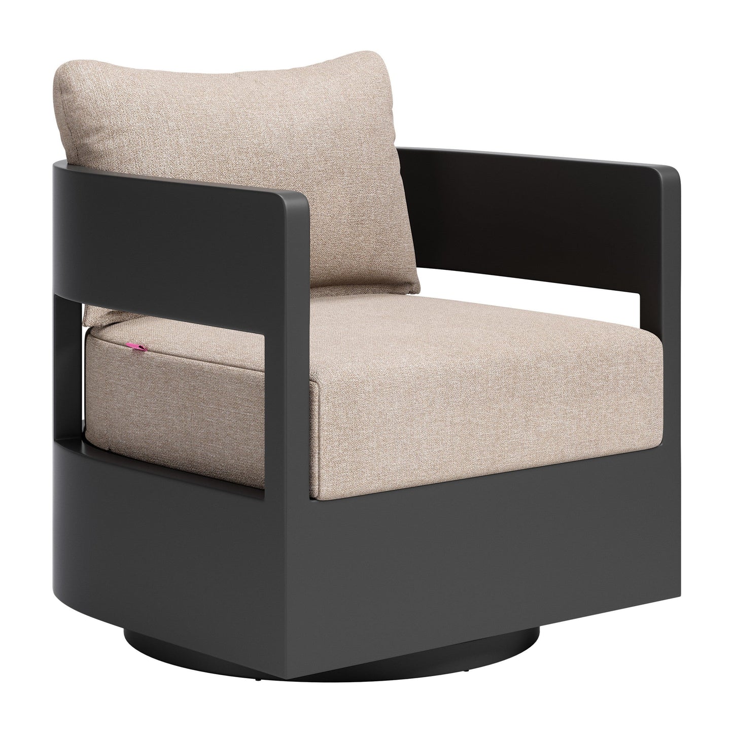 Foret Swivel Chair Black