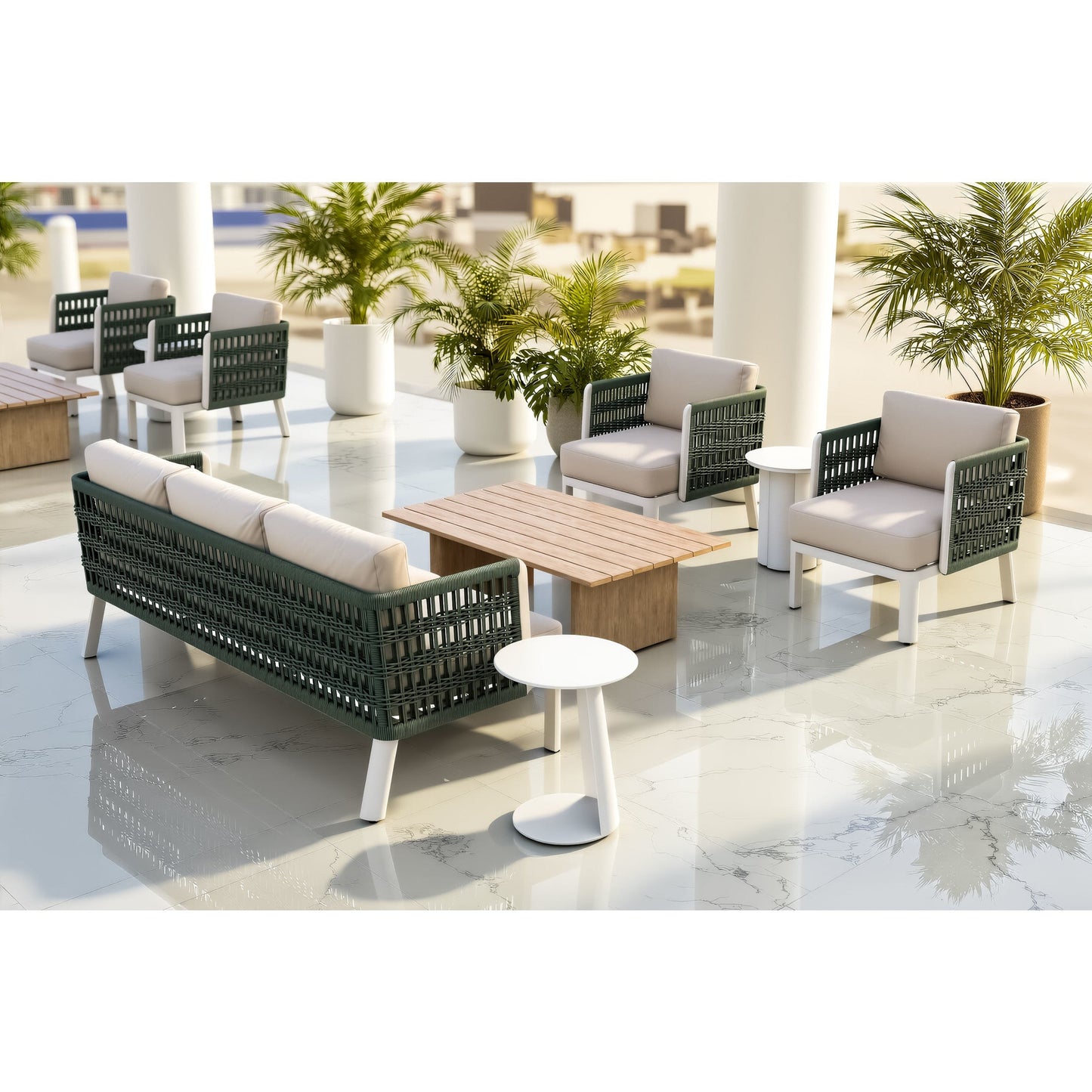 Bridgehampton Sofa White
