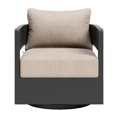 Foret Swivel Chair Black