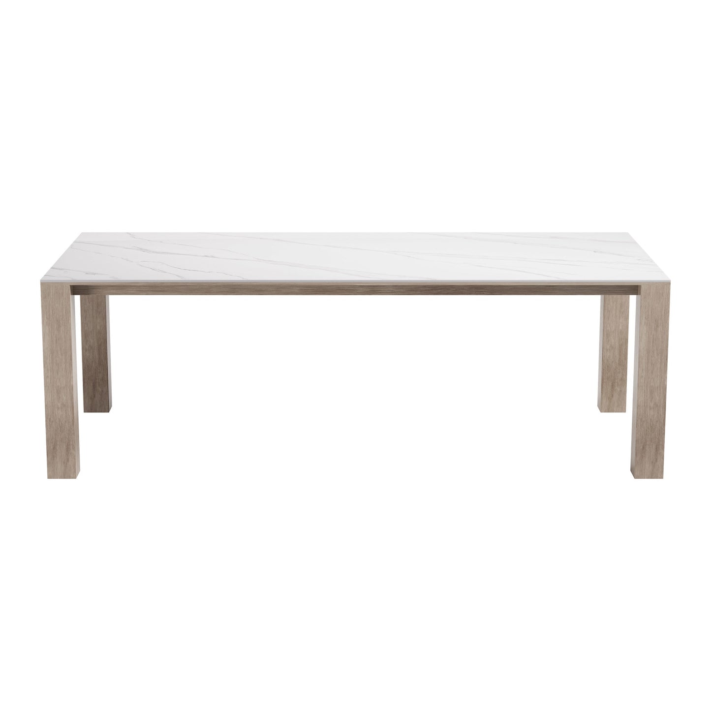 Leilani Rectangular Dining Table White