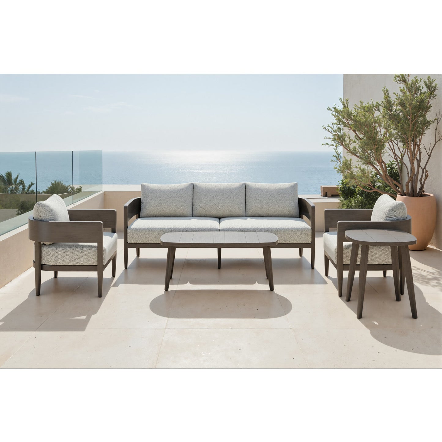Foret Coffee Table Brown