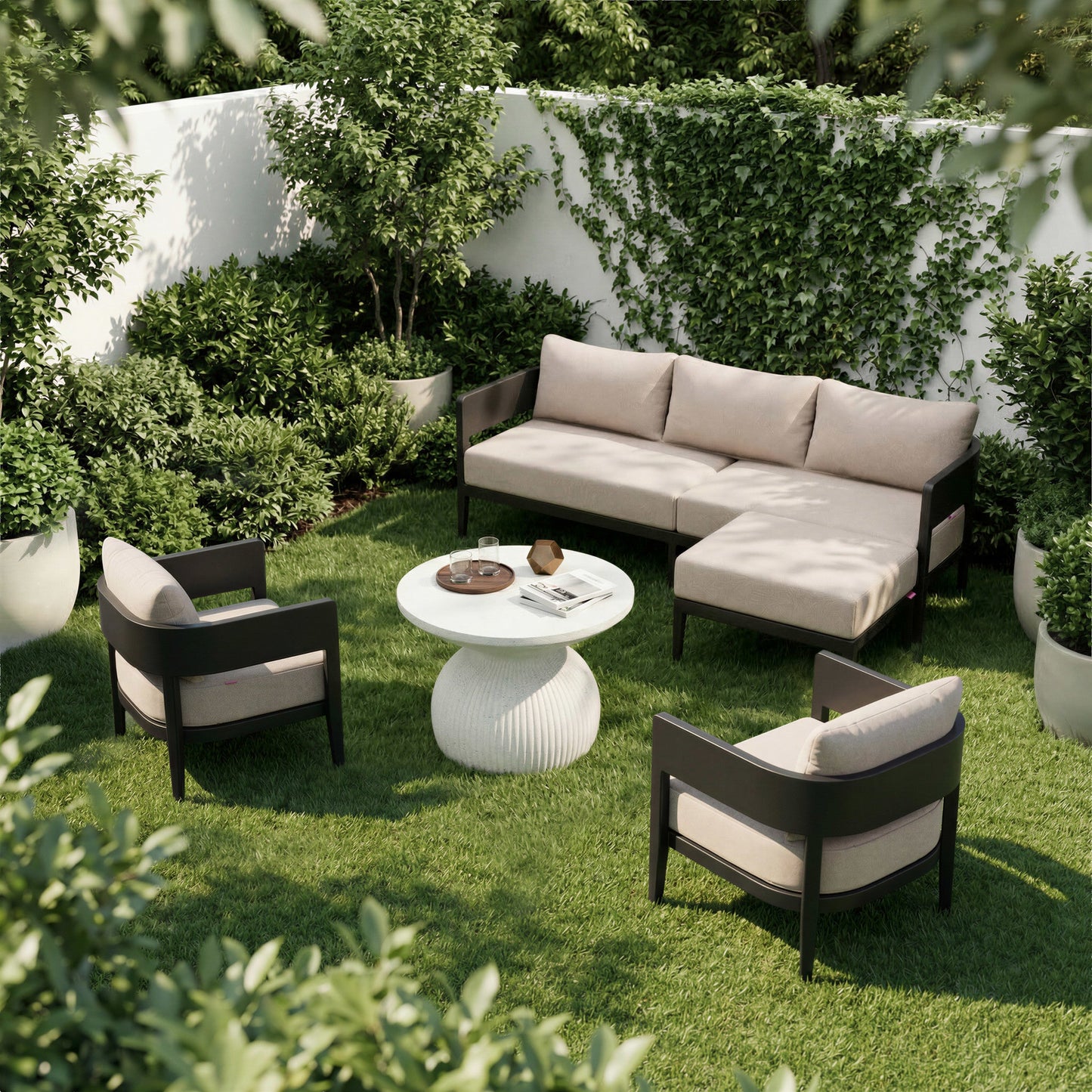 Foret Sofa Black