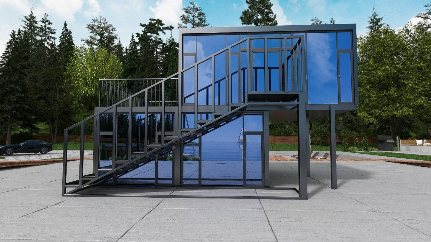 Tiny Home 2 Story Shipping Included Luxury Model