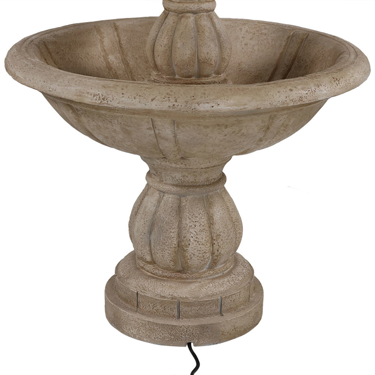 Sunnydaze 3-Tier Cornucopia Outdoor Water Fountain - 61" H